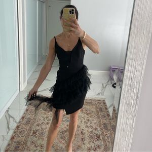 The little black dress with lots of characters